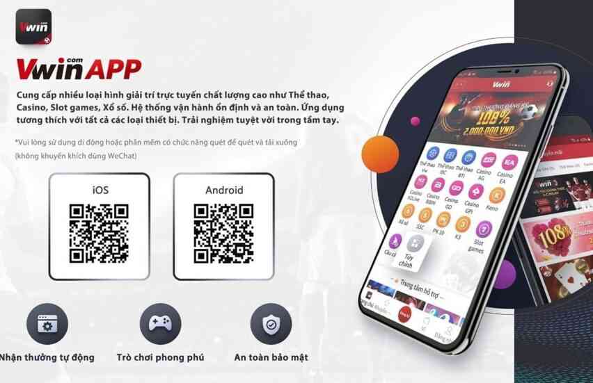 Vwin app - Ứng dụng cá cược thể thao di động số 1 Việt Nam